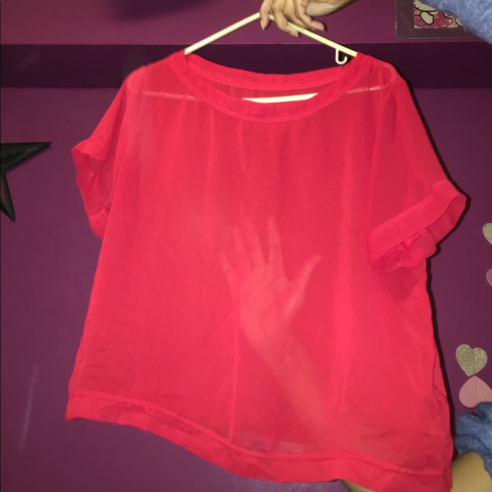 American Apparel See Through Shirt !